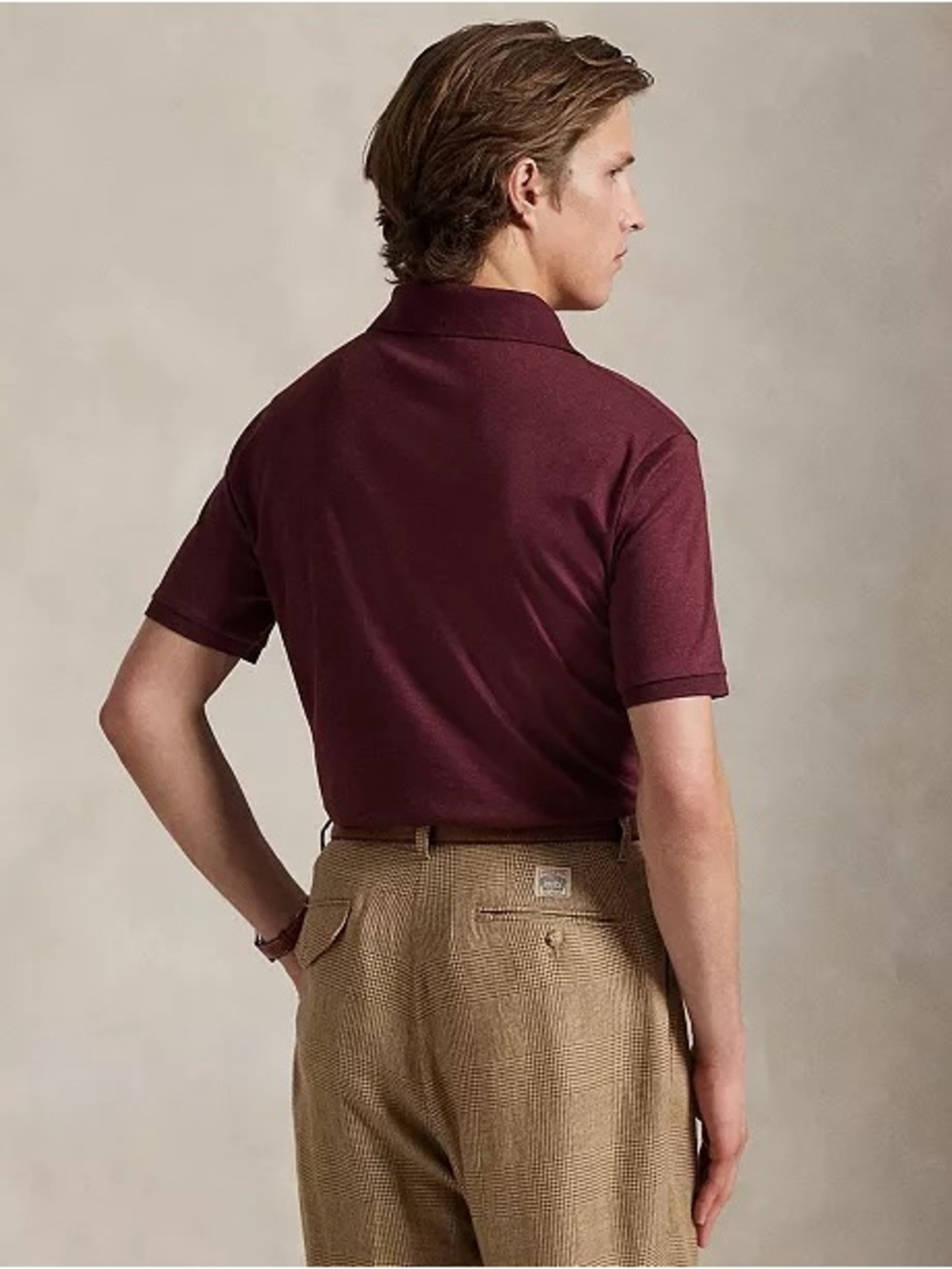 Polo Ralph Lauren Burgundy Short-Sleeve Polo - Picture 2 of 7